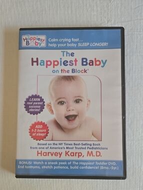 💥DVD- Happiest Baby- Dr. Karp's 5 S's System To Calm Crying